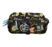 Grafoplas - Astuccio scuola tre scomparti con bavero, bits&Bobs, blu, 23x10x10cm, Streetball