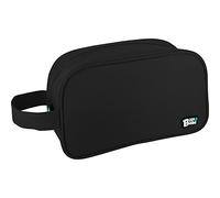 Grafoplás Bit & Bobs Pochette Quadrata con manico laterale, 28x18x10cm, Nero, 28x18x10cm, Beauty case quadrato con manico laterale