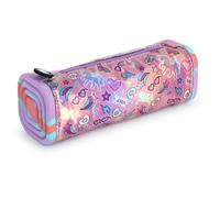 Grafoplás Bits&Bobs Custodia in silicone per scuola in silicone Shiny Bits&Bobs, 21 x 7 cm, lavanda, 21x7x7cm, Astuccio scolastico in silicone Shiny Bits&Bobs