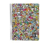Grafoplas Blocco quarto griglia 4mm PP 80hj 90gr Icons Bits and Bobs