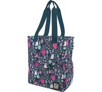Grafoplas - Borsa tote con cerniera Bits&Bobs Park, 37,5 x 31 x 14 cm, 14 litri, scomparto speciale portatile, base rinforzata, maniglia e tracolla regolabile, tasche interne ed esterne