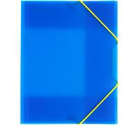 Grafoplás Cartella A5 Gomme e Cartelle, Blu