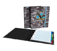 Grafoplás | Cartella anelli con ricambio A4 | Include 100 fogli a quadretti 5 x 5 | separatori | busta trasparente | Bits&Bobs Pop Up Design | Stamps | Carpebook | FSC