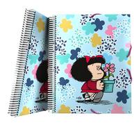 Grafoplás | Cartella buste in plastica A4 | Coperchi flessibili | Spirale PVC | 30 Fodere in Polipropilene | Mafalda Lively | Maxiplas | Perfetto materiale scolastico