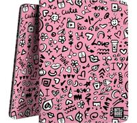 Grafoplas - Cartella buste in plastica Bits&Bobs I Love You, 30 buste trasparenti in polipropilene, formato a4, coperchi flessibili e impermeabili, perfetti per l'archiviazione di materiale scolastico