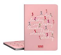 Grafoplas - Cartella con 30 buste trasparenti, formato DIN A4, coperchi in polipropilene, Nina and Other Things, Week