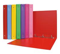 Grafoplás Cartella F 4 Anelli Colori PVC, Fucsia