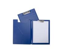 Grafoplás - Cartella F con clip, per borsa, colore: blu
