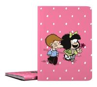 Grafoplas - Cartella scolastica con buste trasparenti A4, Mafalda Friends, copertina flessibile, 30 fodere in polipropilene, perfetta per organizzare i tuoi materiali scolastici