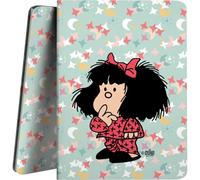 Grafoplas - Cartella scolastica con buste trasparenti A4, Mafalda Pigiama, coperchi flessibili, 30 fodere in polipropilene, Poliplas, perfetto per organizzare il tuo materiale scolastico