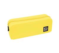 Grafoplás | Custodia in silicone giallo fluoro | 20 x 7,5 x 7,5 cm | Morbido al tatto | Flessibile | Resistente all'acqua | Bit & Bobs Pop Up Design | Colori fluoro, giallo fluo, 20x7,5x7,5cm, Scuola