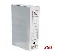 E_0002_S8408824 Grafoplas Scatola Archivio Grafoplas Bianco Din A4 38,5 x 27,5 x