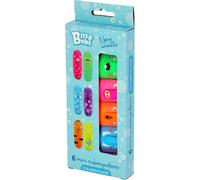 Grafoplas - Mini Evidenziatori Fluorescenti Bits&Bobs Nosy Animals, Punta Smussata 1-5 mm, 6 Colori -Giallo, Verde, Fucsia, Arancione, Blu, Viola- Perfetto Materiale Scuola e Cancelleria da Regalare