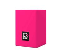 Grafoplás, portapenne in silicone, rosa fluore, 9,5 x 6,5 x 6,5 cm, perfetto per scrivania, Bits&Bobs Pop Up Design, colori fluori
