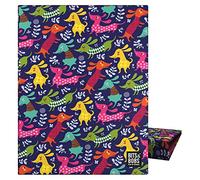 Grafoplas Raccoglitore ad anelli A5, 4 anelli rotondi da 20 mm, plastificato morbido, design Bits&Bobs Pop Up Design, Dog Party, certificato FSC