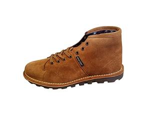 Grafters Originale anni '60 70 Mod Unisex Tan Monkey Boots, Marrone chiaro, 42 2/3 EU
