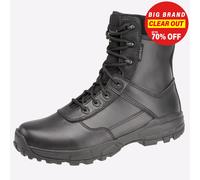 Grafters Viper Ambush Uomo pelle Impermeabile Stivali con Lacci Nero