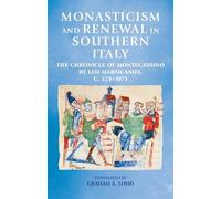 Graham A. Loud Monasticism and Renewal in Southern Italy (Copertina rigida)
