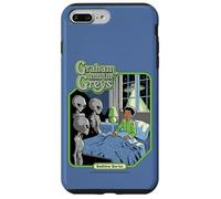 Graham and the Greys Alien UFO Retro Funny Adult Humor Custodia per iPhone 7 Plus/8 Plus