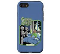 Graham and the Greys Alien UFO Retro Funny Adult Humor Custodia per iPhone SE (2020) / 7 / 8