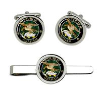 Graham Clan Scozzese Gemelli E Fermacravatta Set