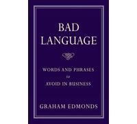 Graham Edmonds Bad Language (Tascabile)