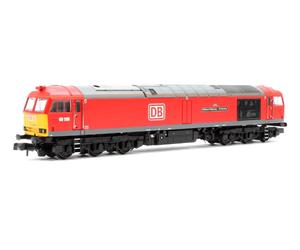 Graham Farish 371-359 Classe 60 60100' Midland Ferrovia - Butterley' Cargo Rosso