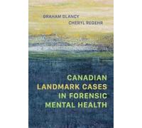 Graham Glancy Chery Canadian Landmark Cases in Forensic Menta (Copertina rigida)