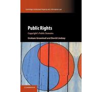 Graham Greenleaf David Lindsay Public Rights (Tascabile)