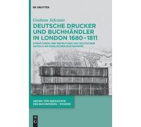 Graham Jefcoate Deutsche Drucker und Buchhändler in London 16 (Copertina rigida)