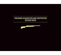 Graham Moore Firearms Acquisition and Disposition Record Book (Anello, filo)