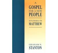 Graham N. Stanton A Gospel for a New People (Tascabile)