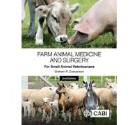 Graham R Duncan Farm Animal Medicine and Surgery for Small Animal Ve (Tascabile)