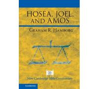 Graham R. Hamborg Hosea, Joel, and Amos (Tascabile)