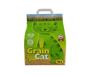 GRAIN CAT 72 l (6 x 12 l) lettiera naturale per gatti a base di cereali