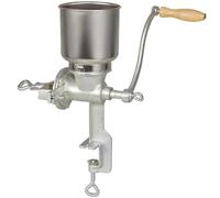 Grain Grinder, Heavy Duty Grain Mill Grinder with High Hoppers, Manual Wheat with Hand Crank for Corn, Rice, Soybeans, Pepper, Chickpeas Wheat