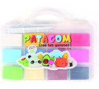 Graine Créative Kit Gomma da Modellare 12 Colori Patagom