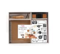 Graine Créative Kit linoleografia da 10 Pezzi