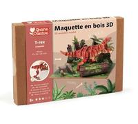 Graine Creative Puzzle in legno 3D T-Rex dinosauro kit giocattolo