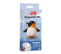 GRAINE CREATIVE Set fai da te 3D in cartone pinguino giocattolo educativo