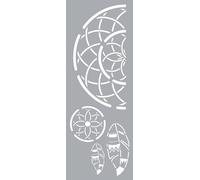 Graine Créative - Stencil decorativo, 15 x 40 cm, motivo: acchiappasogni