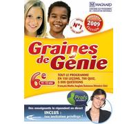 Graines de Gnie 6me Primaire 11-12 ans (Edition 2009) : PC DVD ROM , FR