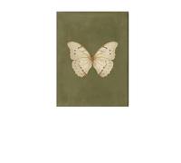 Graiting 1 Pezzo Elegante Farfalla E Floreale Arte Su Tela Decorazione Murale Astratta Decorazioni Estetiche Della Stanza Regalo for Le Vacanze