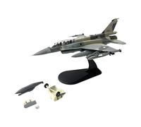 Gralara 1/72 Aereo da Caccia con Base in Lega pressofusa, Modello di Aereo dell'aeronautica Militare F16D per Bar