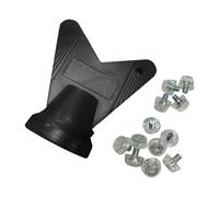 Gralara 12 Tacchetti per Scarpe Da Calcio, Tacchetti Da Calcio con Chiave, in Nylon Professionale per Erba Sintetica, Filettatura a Vite, Diametro 5 Mm, Tacch