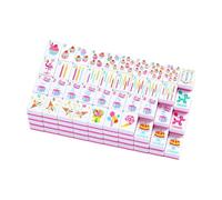 Gralara 160 Pezzi Set di Tessere per Americano Resistente Ai Graffi Tessere di Americano ideale come Regalo Gioco da Tavolo per Casa