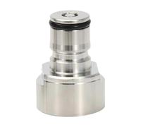 Gralara 2 Pezzi Ball Lock Keg Dispenser Adattatore Keg Coupler Conversione Rapida Acciaio Inox Portatile Facile Da Installare Adatto a Eventi All'aperto Birra, Ingresso