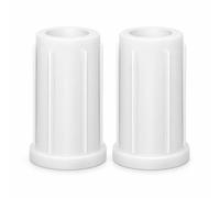 Gralara 2 Pezzi Boccola in Nylon Flangiata Facile da Installare Manicotto Resistente All'usura Ferramenta per Riparazione Sedili Nautici, Manutenzione Barca