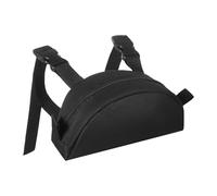 Gralara 2 Pezzi Borsa Sella Cavallo Tasca Pomello Sella Zaino Cavallo Organizer con Cerniera Tessuto Oxford Resistente Adatto per Passeggiate Equitazione, Nero