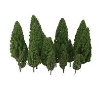 Gralara 20 Pezzi Modelli Alberi Torre Plastica Scenario Treno Paesaggio Plastico Architettura Decorativi Adatti Modellismo Ferroviario Progettazione